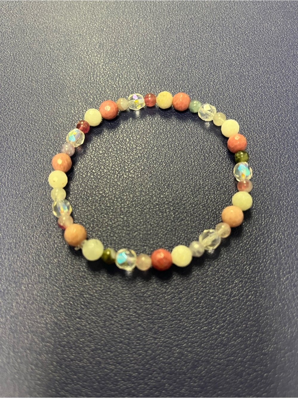 Multi-Color Beaded Stretch Bracelet - Women Jewelry
